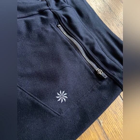 ATHLETA Black Stretch Knit Skort sz Small - Picture 9 of 11